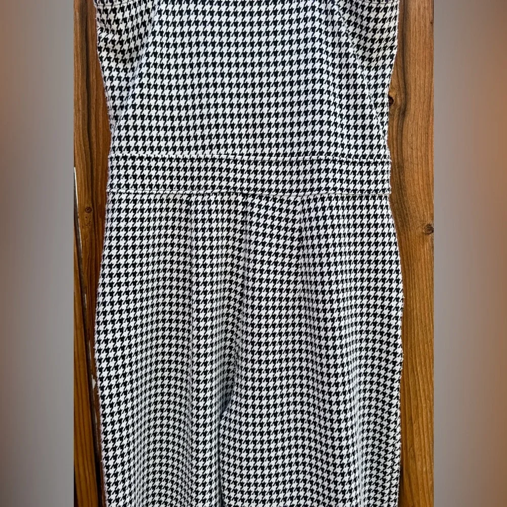 Abercrombie Kids Black & White Girls Houndstooth Jumpsuit - Size 13/14 - Picture 4 of 7